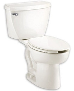 American Standard 2467.016.020 Cadet Right Height Elongated Pressure Assisted Two Piece Toilet