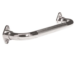 AquaSense Knurled Chrome Grab Bar