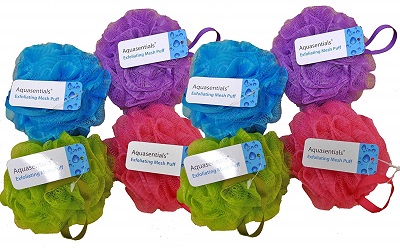 Aquasentials Mesh Pouf Bath Sponge