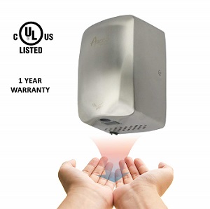 Awoco Compact Stainless Steel Automatic High Speed Commercial Hand Dryer