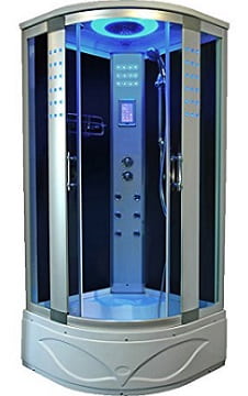 Bath Masters 8004-A Corner Steam Shower Room