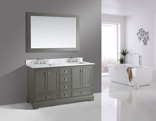 Bathroom Sink Vanity Set with White Italian