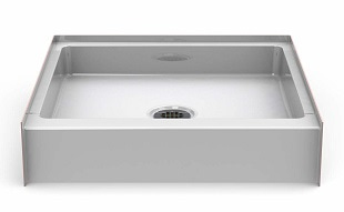 Bestbath 30 x 30 Step-in Shower Base- Center Drain