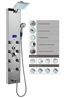 Blue Ocean 52 Aluminum SPA392M Shower Panel