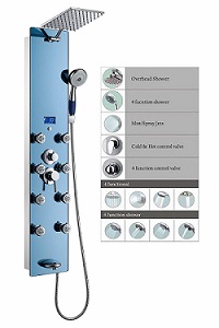 Blue Ocean 52” Stainless Steel SPV878392H Shower Panel