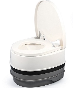 Camco 41535 Premium Portable Travel Toilet