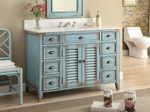 Cottage look Abbeville Bathroom Sink vanity