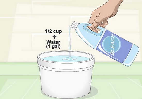 Diluted Bleach