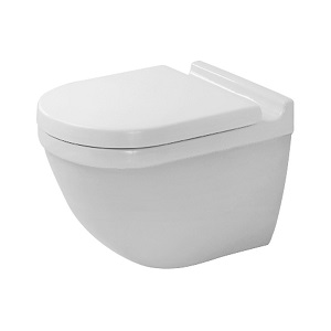 Duravit Toilet Bowl Wall Mounted Starck 3 Toilet