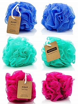 Eco-friendly Mesh Bath and Shower Sponge by Impresa