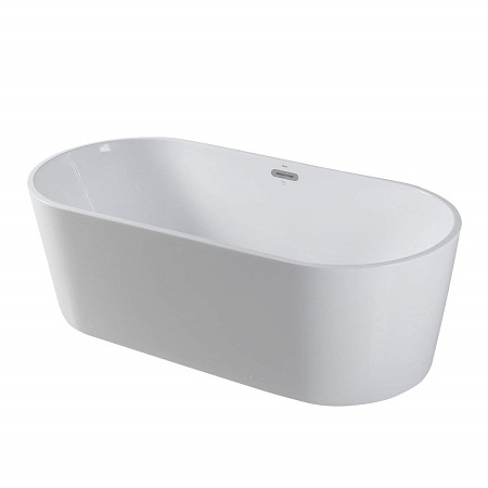 Ferdy 67" Acrylic Stand Alone Bathtub