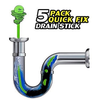 Green Gobbler Hair Grabber Tool Drain Snake