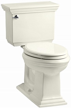 KOHLER K-3817-96 Memoirs Stately Comfort Height Two-Piece Elongated Toilet