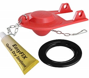 Korky 2003BP EasyFix Toilet Flush Valve and Flapper Repair Kit