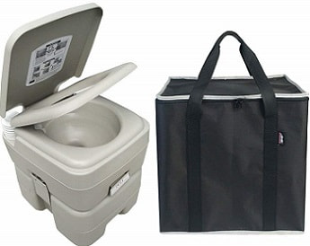 Leopard Outdoor T-Type Three Directional Flush Portable Travel Toilet