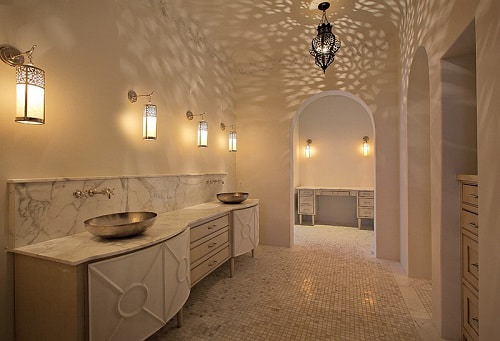 Light Theme to Your Bathroom Styles