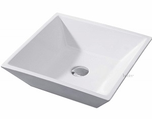 Luxier CS-006 Bathroom Porcelain Ceramic Vessel Vanity Sink Art Basin
