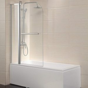 Mecor Shower Door Hinged Frameless