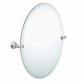 Moen DN2692BN Glenshire Bathroom Oval Tilting Mirror