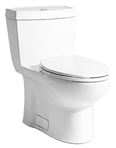 Niagara N7711 Niagara Stealth 0.8 GPF Single Flush Elongated One-Piece Toilet