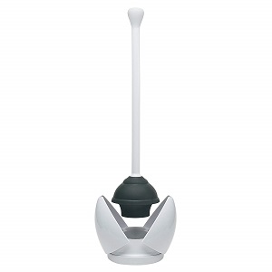 OXO toilet plunger and canister
