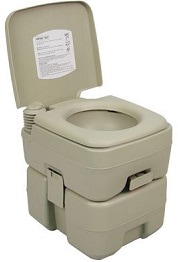 Palm Springs Outdoor 5-Gallon Portable Camping and Recreation Toilet