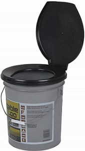 Reliance Products Luggable Loo Portable 5 Gallon Toilet