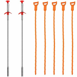 SENHAI 7 Pack Drain Snake