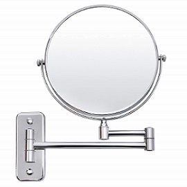 SONGMICS 7x Magnifying Wall Mount Makeup Mirror