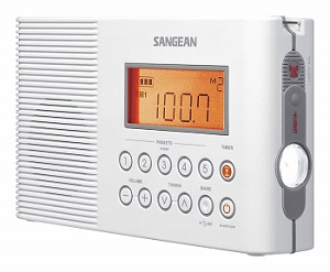 Sangean H201 Portable Waterproof Shower Radio