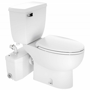 Saniflo Toilet - Two-piece SaniPlus