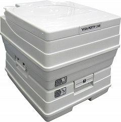 Sanitation Equipment Visa Potty Model 248 18 Liter