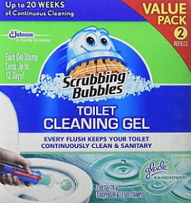 Scrubbing Bubbles Toilet Cleaning Gel Fresh