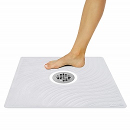 Shower Mat by Vive - Square Bath Mats