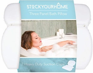 Stock Your Home Luxury Spa Bath Pillow