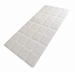 Sultan's Linens Foldable Non Slip Rubber Bath Mat