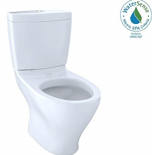 TOTO CST412MF.01 Aquia Dual Flush Elongated Two-Piece Toilet