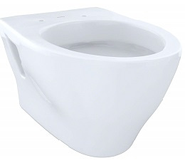 TOTO CT418F#01 Aquia Wall-Hung Dual-Flush Toilet Bowl