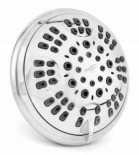 The 6 Function Adjustable Luxury Shower Head