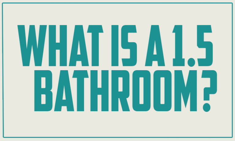 What Is A 1.5 Bathroom